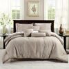 soft and comfortable seven-piece bed set